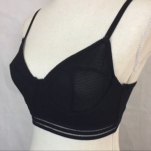 Vince Camuto Intimates & Sleepwear - Vince Camuto Black Ariana Longline Mesh Bra 34C Vince Camuto Intimates & Sleepwear - Vince Camuto Black Ariana Longline Mesh Bra 34C